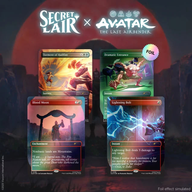 Secret Lair x Avatar: The Last Airbender | Everything Changed Foil Edition