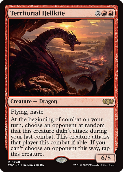 Territorial Hellkite [Tarkir: Dragonstorm Commander]