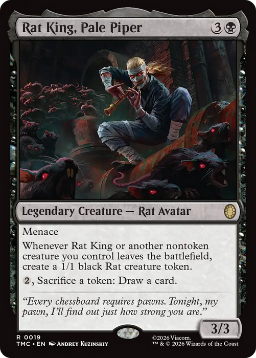 Rat King, Pale Piper [Teenage Mutant Ninja Turtles Commander]