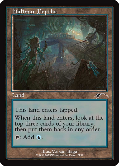 Halimar Depths (Retro Frame) [Secret Lair Drop Series]