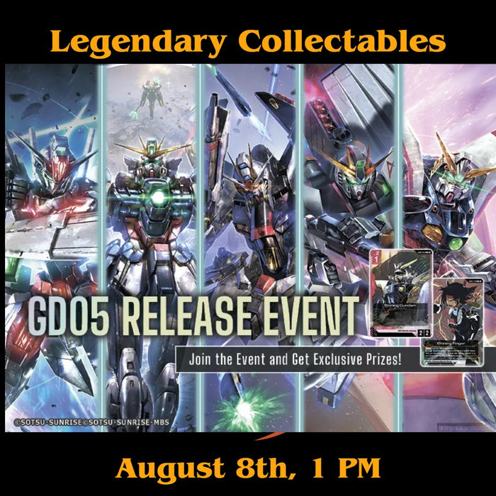 Gundam CG - GD05 - Freedom Ascension - Release Event - August 8th, 1 PM