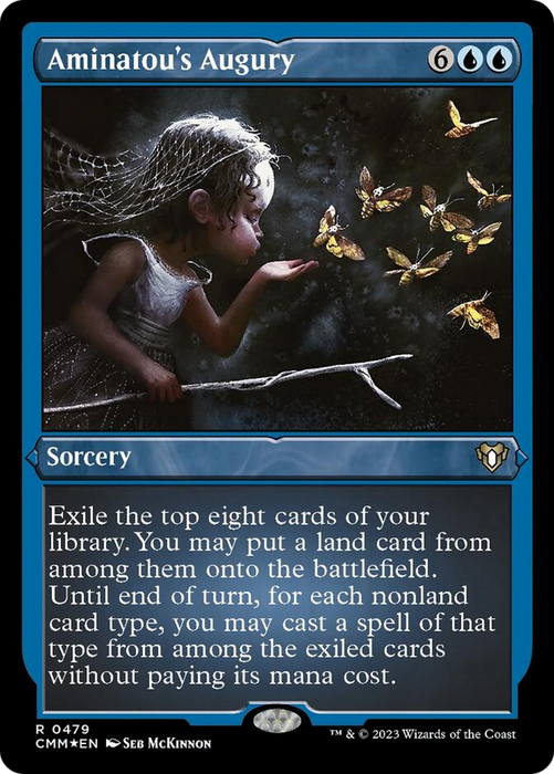 Aminatou's Augury (Foil Etched) [Commander Masters]