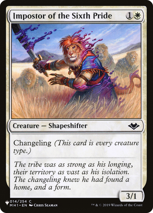 Impostor of the Sixth Pride [The List]