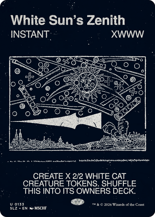White Sun's Zenith (0133) [Secret Lair x MSCHF: The Zeta Set]
