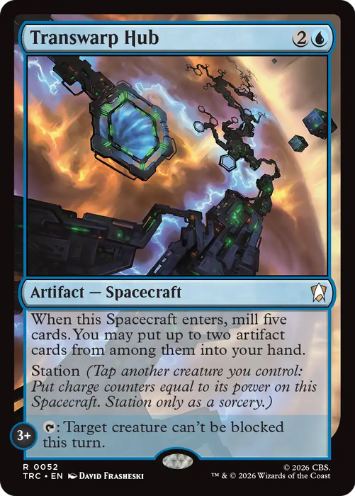 Transwarp Hub (Surge Foil) [Star Trek Commander]