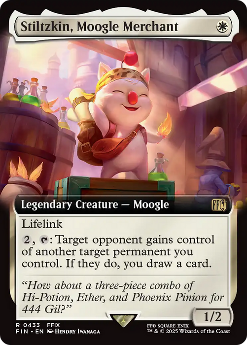 Stiltzkin, Moogle Merchant (Extended Art) [FINAL FANTASY]