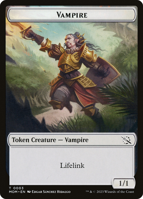 Vampire // Horse Double-Sided Token [The List]
