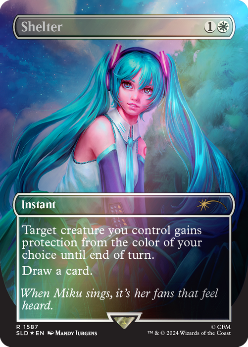 MTG - Secret Lair x Hatsune Miku: Sakura Superstar English Foil Edition