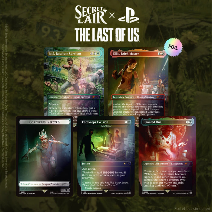 MTG - Secret Lair x The Last of Us Part I Foil Edition
