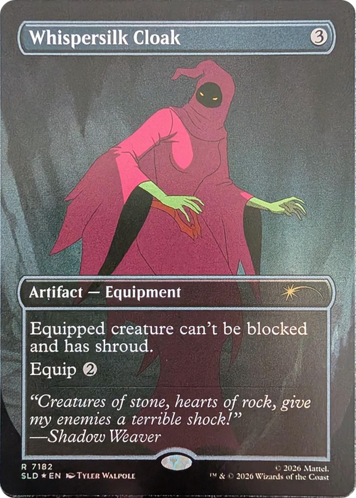 Whispersilk Cloak (7182) [Secret Lair Drop Series]