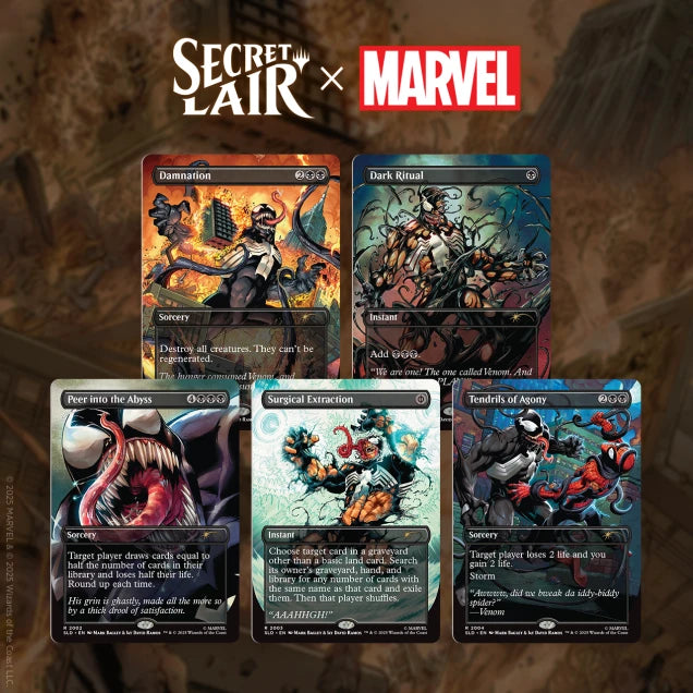 MTG - Secret Lair x Marvel’s Spider-Man: Venom Unleashed (Colors)