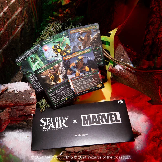 MTG Secret Lair x Marvel's Wolverine Non Foil