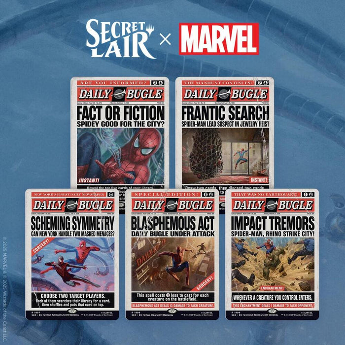 MTG - Secret Lair x Marvel's Spider-Man: Daily Bugle Breaking News Foil Edition