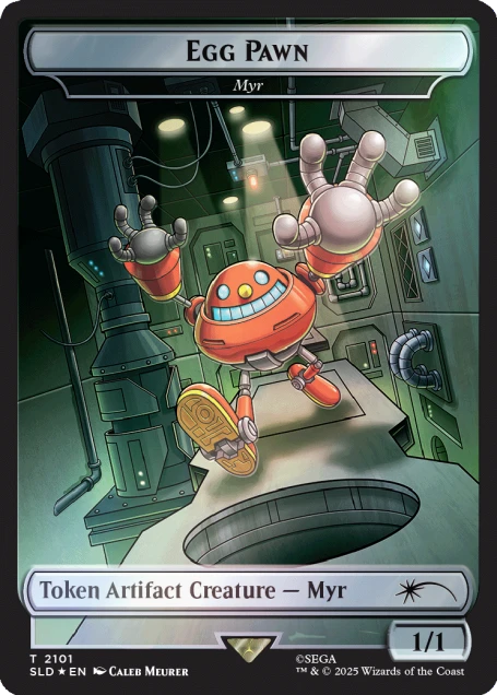 MTG - Secret Lair x Sonic: Turbo Gear Rainbow Foil