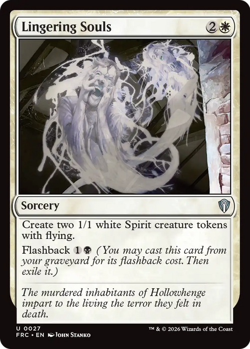 Lingering Souls [Reality Fracture Commander]