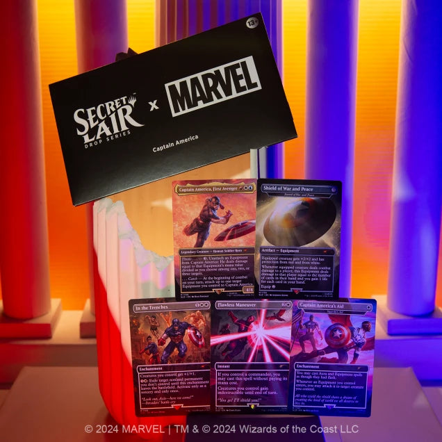 MTG - Secret Lair x Marvel's Captain America Non Foil