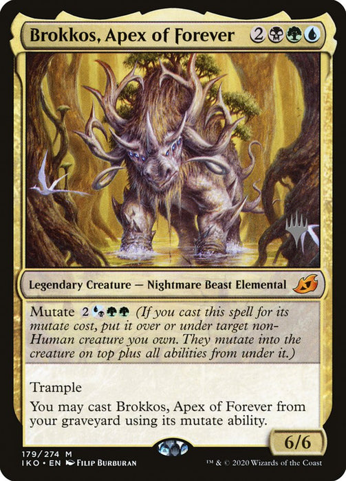 Brokkos, Apex of Forever (Promo Pack) [Ikoria: Lair of Behemoths Promos]