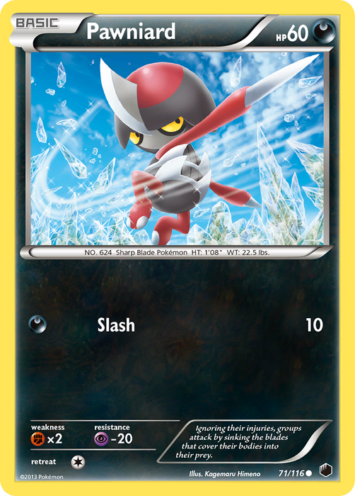 Pawniard (71/116) [Black & White: Plasma Freeze]