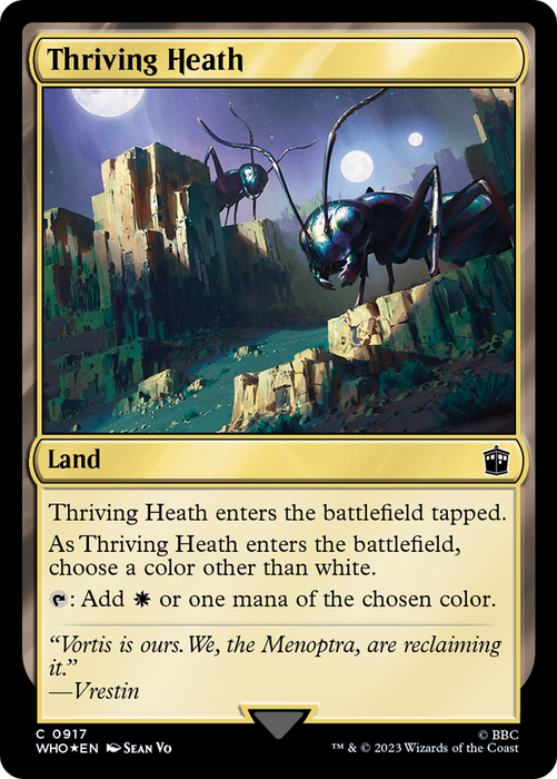 Thriving Heath (Surge Foil) [Doctor Who]