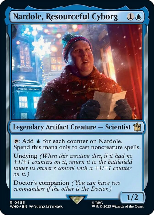 Nardole, Resourceful Cyborg (Surge Foil) [Doctor Who]