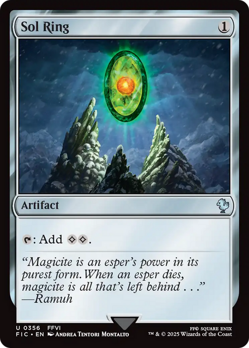 Sol Ring (0356) [FINAL FANTASY Commander]