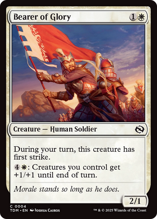 Bearer of Glory [Tarkir: Dragonstorm]
