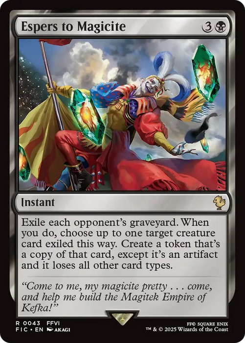 Espers to Magicite [FINAL FANTASY Commander]