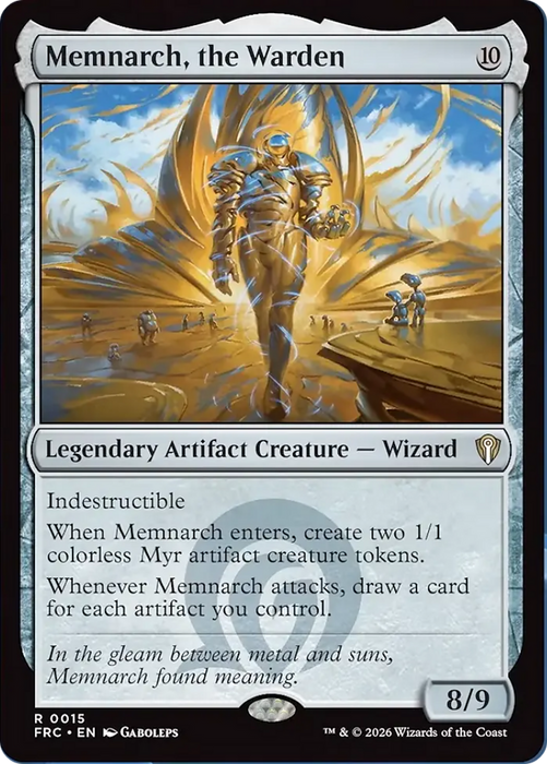 Memnarch, the Warden [Reality Fracture Commander]