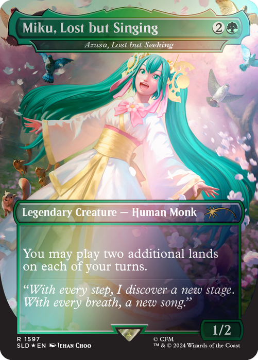 MTG - Secret Lair x Hatsune Miku: Sakura Superstar English Foil Edition