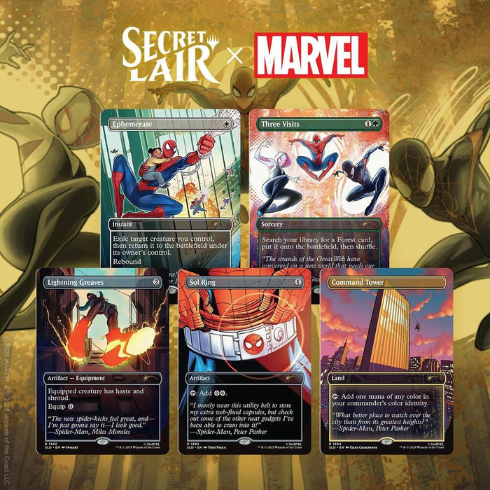 MTG - Secret Lair x Marvel's Spider-Man: Heroic Deeds Foil Edition