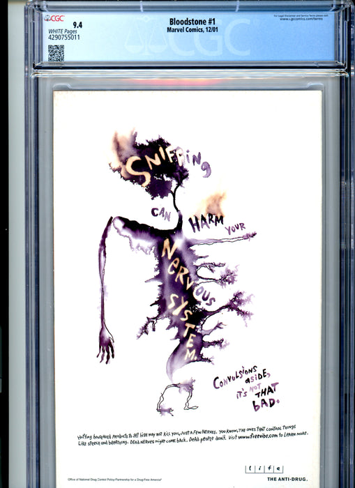 CGC 9.4 Bloodstone #1 1st Appearance of Elsa Bloodstone