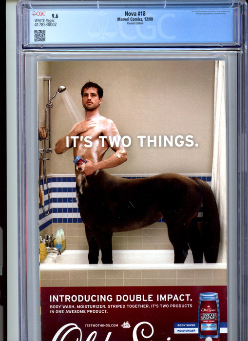 CGC 9.6 Nova #18 Death Variant Edition