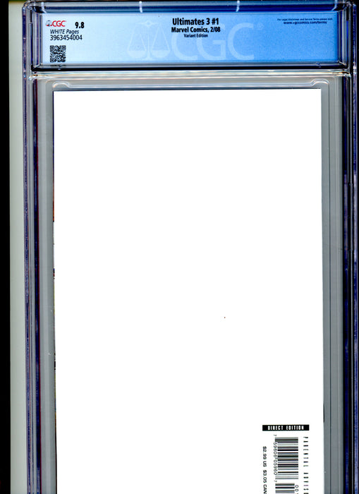 CGC 9.8 Ultimates 3 #1 Black Panther Variant