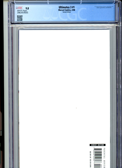 CGC 9.8 Ultimates 3 #1 Black Panther Variant