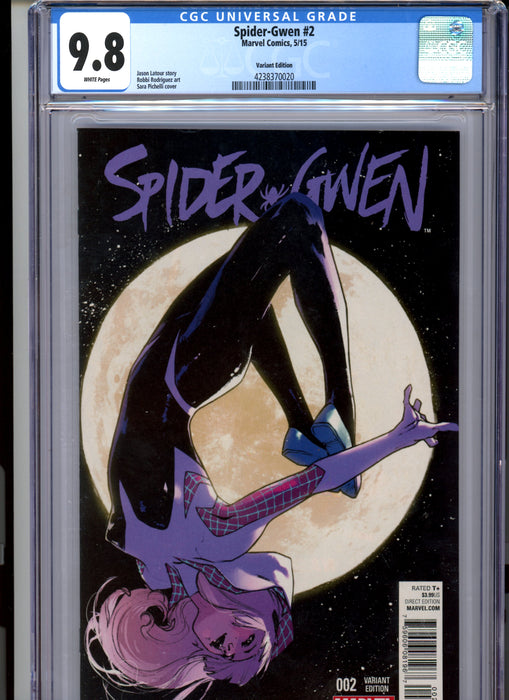 CGC 9.8 Spider-Gwen #2 Variant