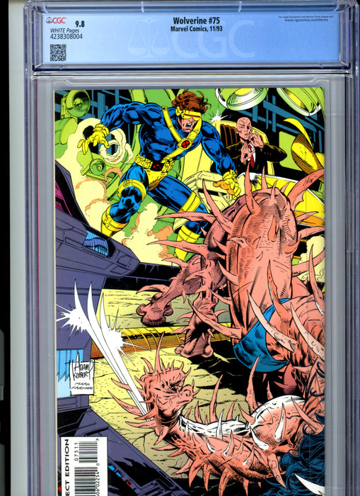CGC 9.8 Wolverine #75 Wraparound Cover with Wolverine Hologram