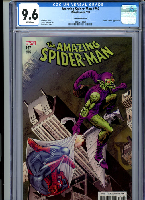 CGC 9.6 Amazing Spider-Man #797 Remastered Edition