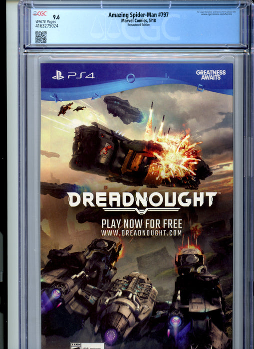 CGC 9.6 Amazing Spider-Man #797 Remastered Edition