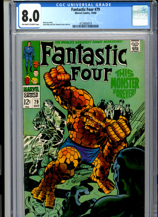 CGC 8.0 Fantastic Four #79