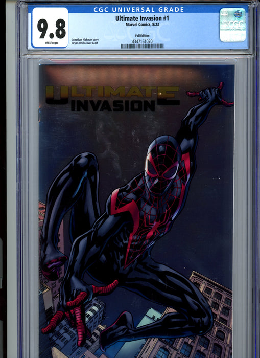 CGC 9.8 Ultimate Invasion #1 Foil Edition