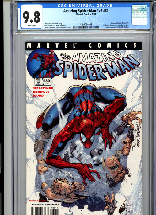 Amazing Spider-Man #v2 #30 Campbell Cover - 1st App of Ezekiel & Morlun