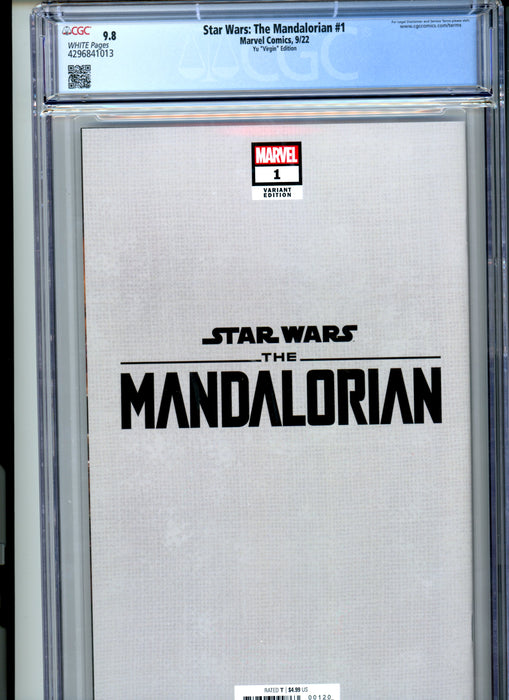 CGC 9.8 Star Wars: The Mandalorian #1  Yu "Virgin" Variant