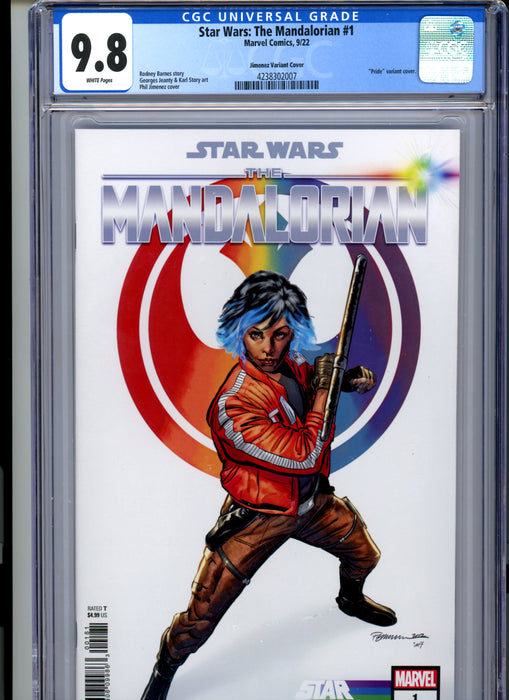 CGC 9.8 Star Wars: The Mandalorian #1 Pride Variant