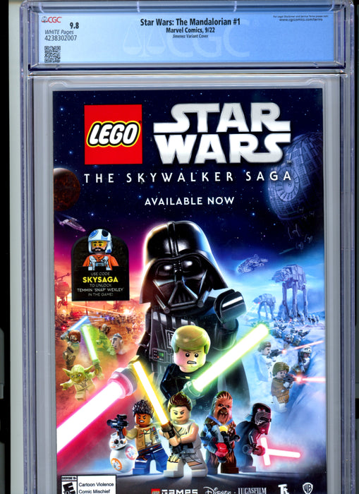 CGC 9.8 Star Wars: The Mandalorian #1 Pride Variant