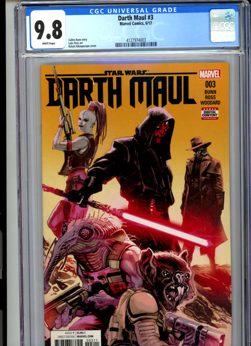 CGC 9.8 Darth Maul #3