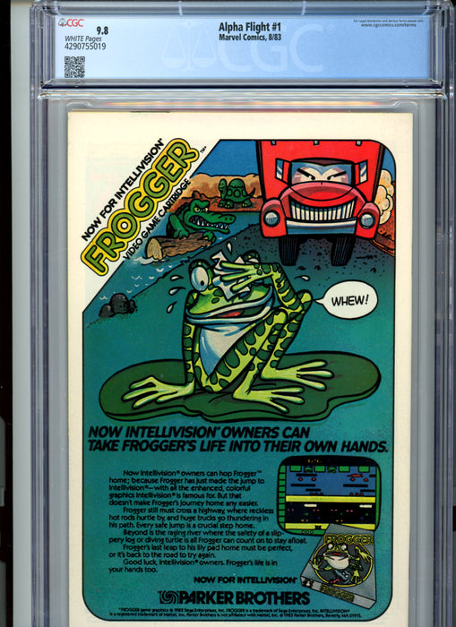 CGC 9.8 Alpha Flight #1 1st Appearance of Puck & Marrina