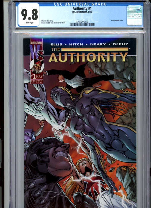 CGC 9.8 Authority #1 Wraparound Cover