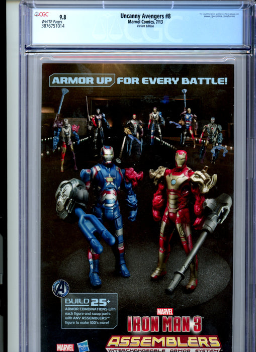 CGC 9.8 Uncanny Avengers #8 Manara Variant