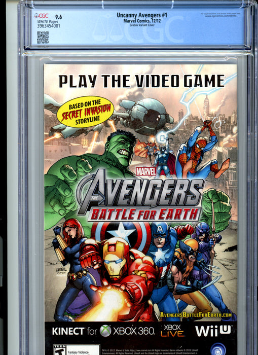 CGC 9.6 Uncanny Avengers #1 Granov Scarlet Witch Variant Cover