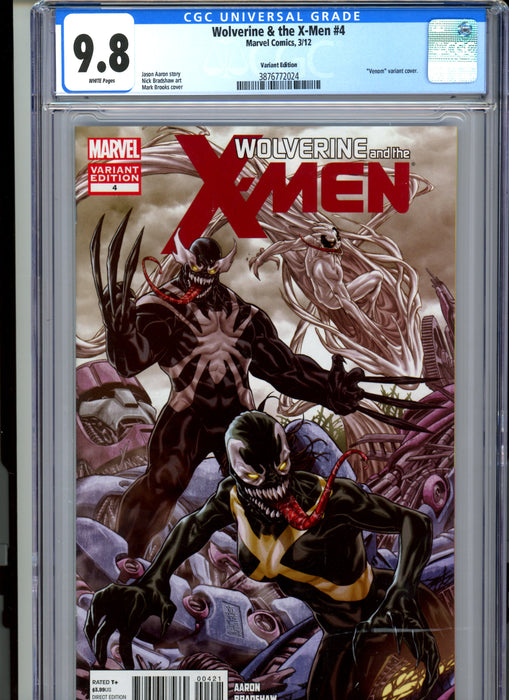 CGC 9.8 Wolverine & the X-Men #4 Venom Variant